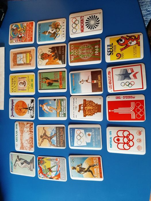 22 Calendários dos Jogos Olímpicos