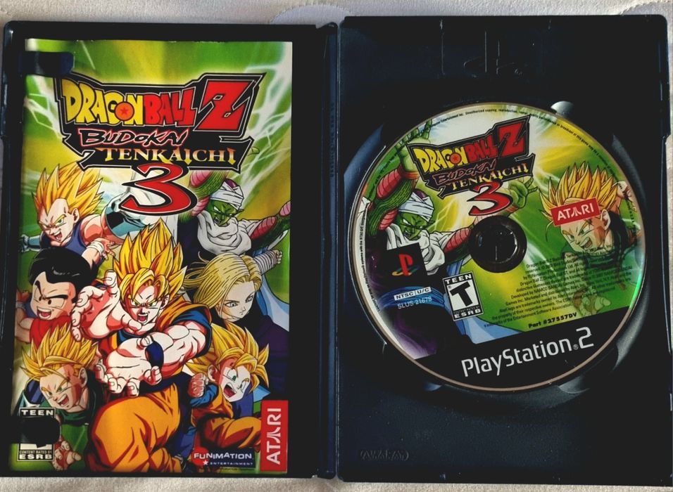 Dragon Ball Budokai Tenkaichi 3 PS2/NTSC