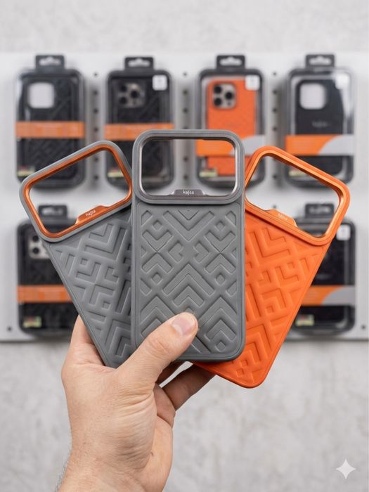 Чохол iPhone 17 Pro Max Kajsa Briquette Collection Rhombus Case айфон 17 про макс