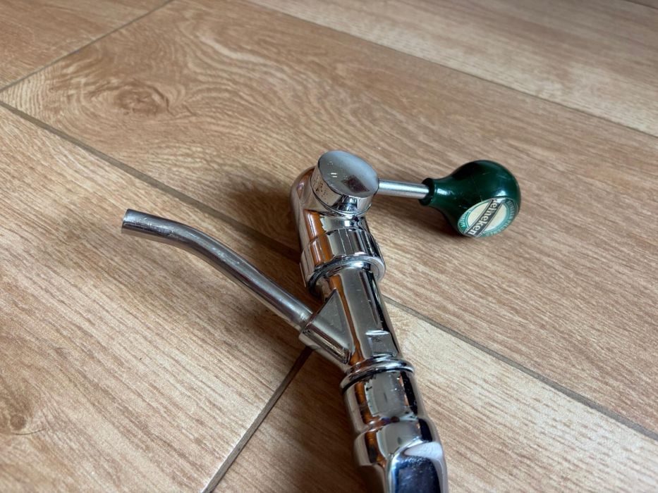Torneira de Cerveja Heineken / Beer Tap Cromada para Máquina de Pressão