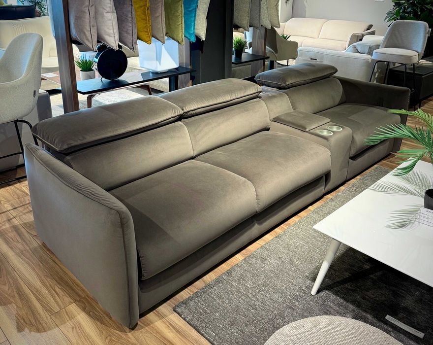 Sofa z funkcją spania i relax Natuzzi Editions - B995 Meraviglia