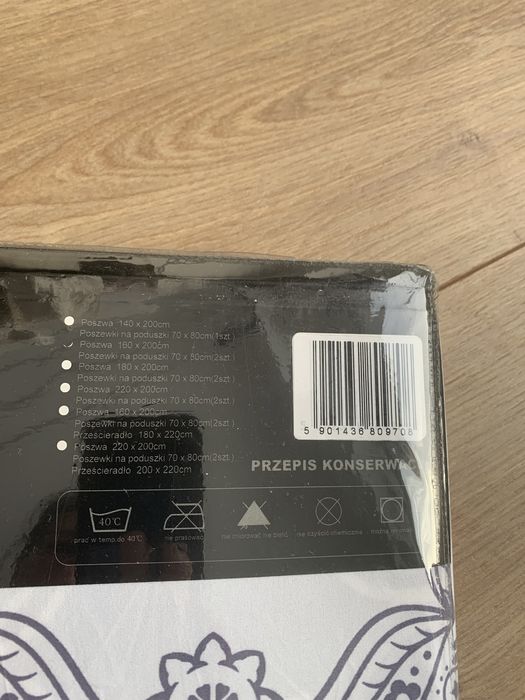 Komplet pościeli dwustonnej