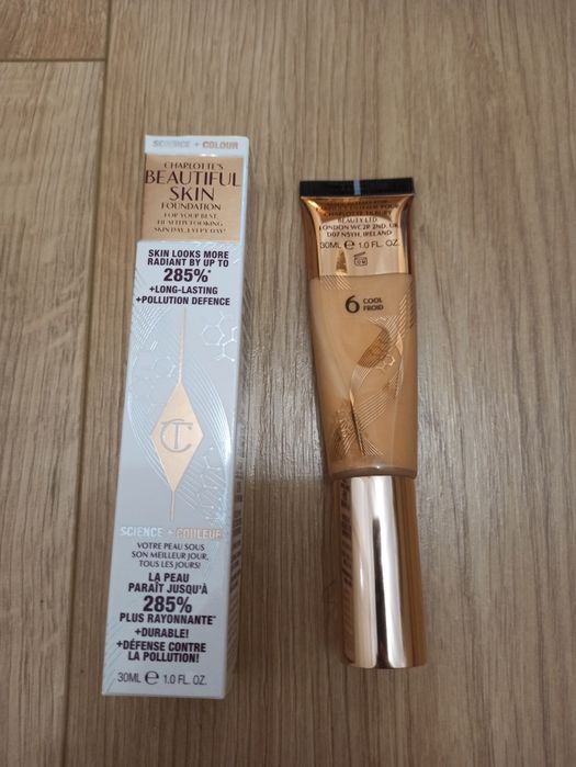 podkład Charlotte tilbury beautiful skin 6 cool froid