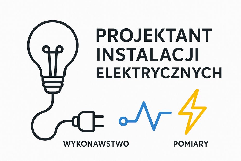 Elektryk, pomiary, projekty, nadzory