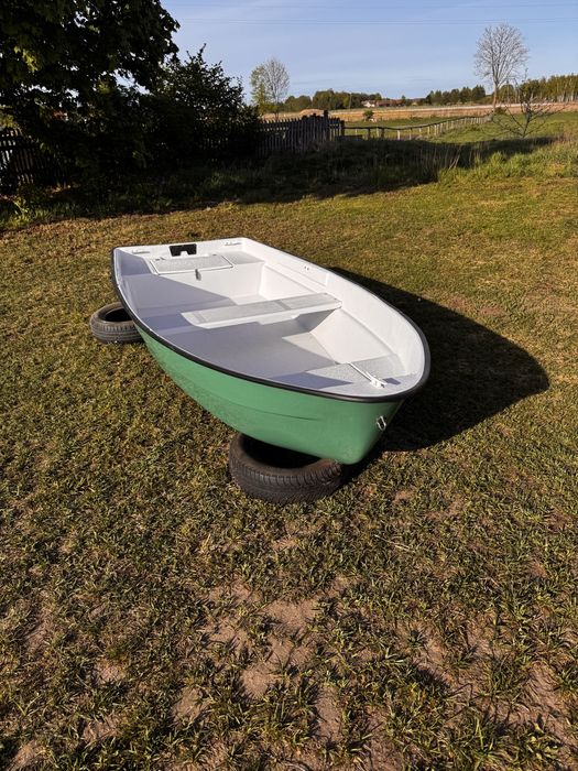 Łódź łódka wiosłowo-motorowa 350x140