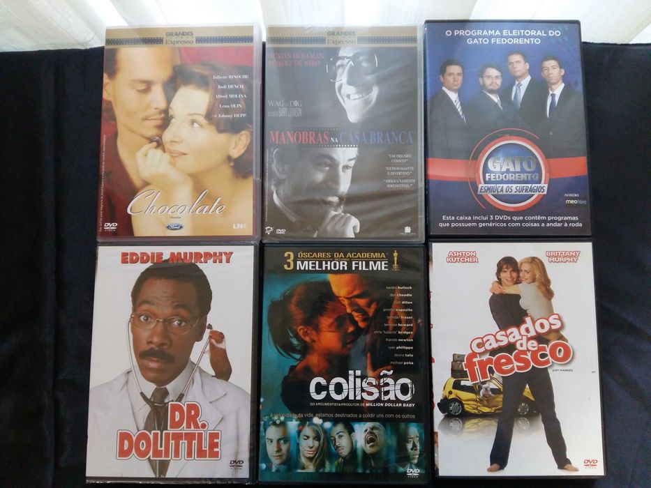 DVD'S - Comédia/ Drama/ Acção/ Documentários