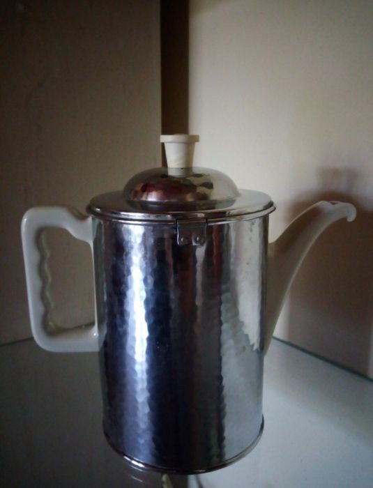 Cafeteira Vintage Art Déco Bauhaus Hutschenreuther década 1930