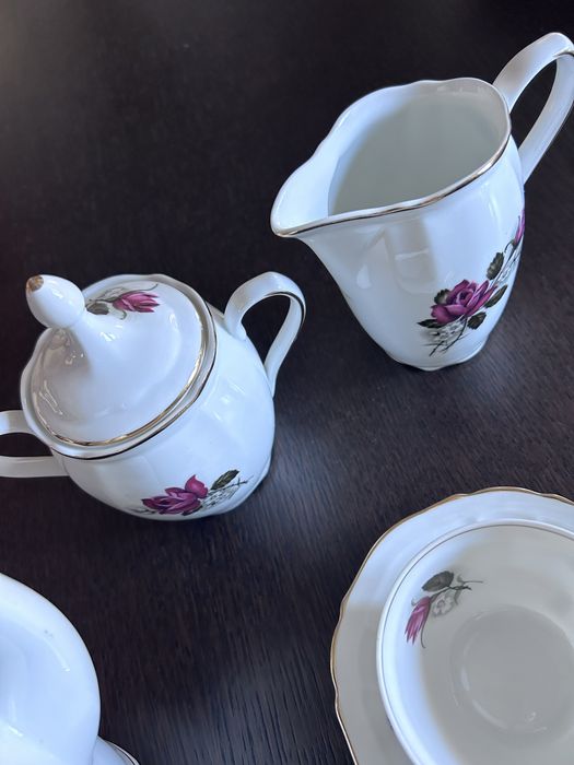 Serviço Café Vista Alegre antigo 15 peças - Novo  - Marca 32