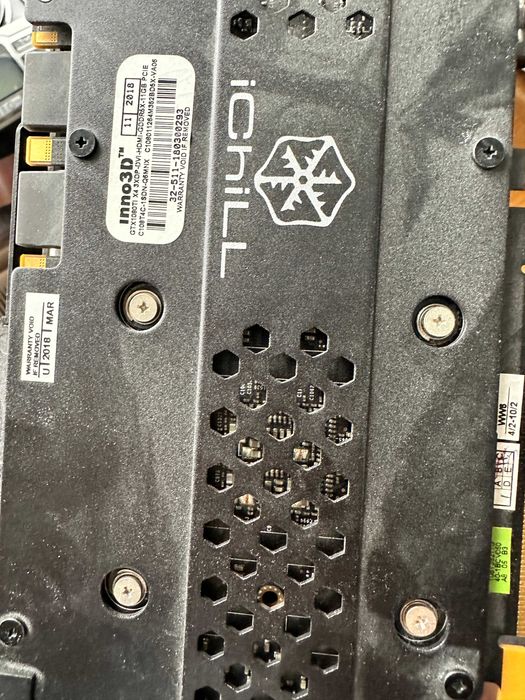 Видеокарта Inno3D iChill GeForce GTX 1080 Ti X4 Ultra
