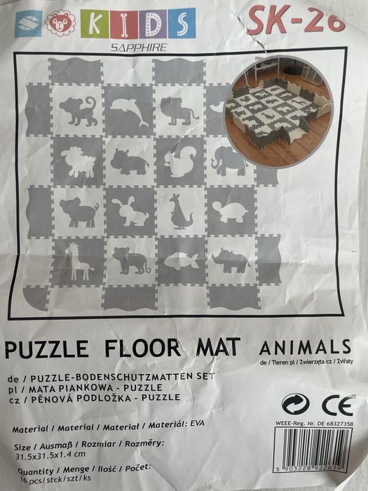 Mata piankowa. Puzzle 16 szt