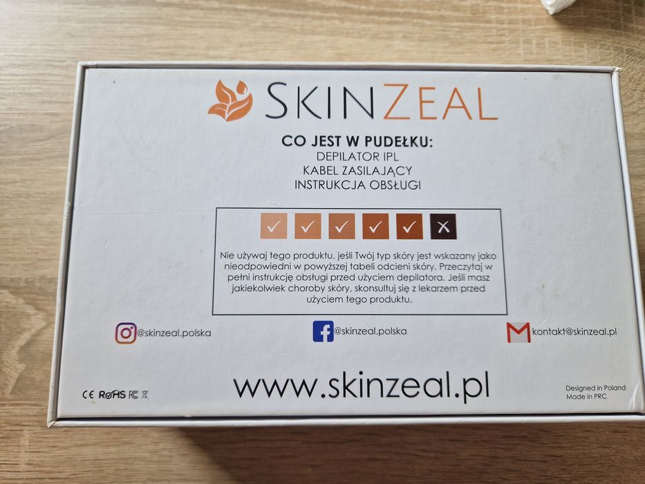 Depilator IPL Skin Zeal