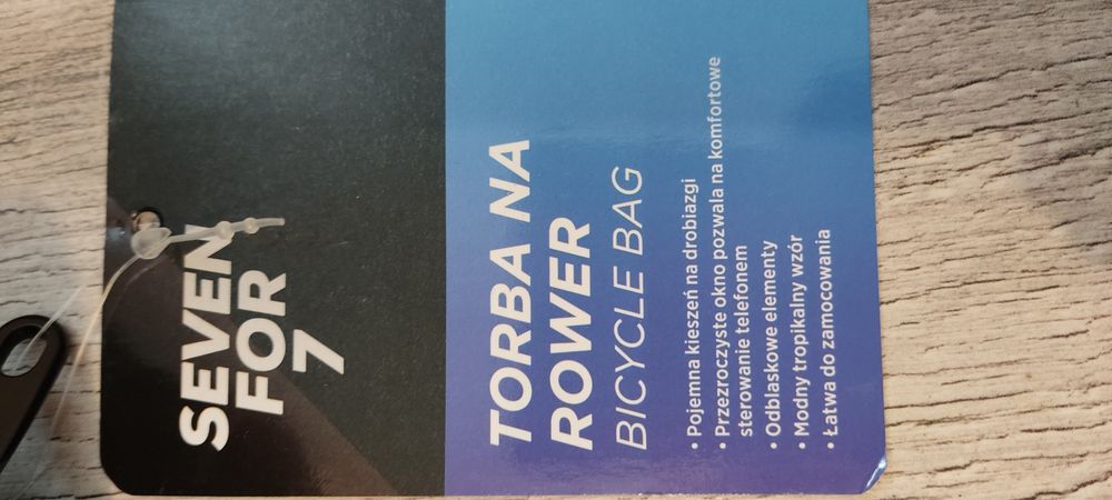 Torba na rower saszetka na telefon