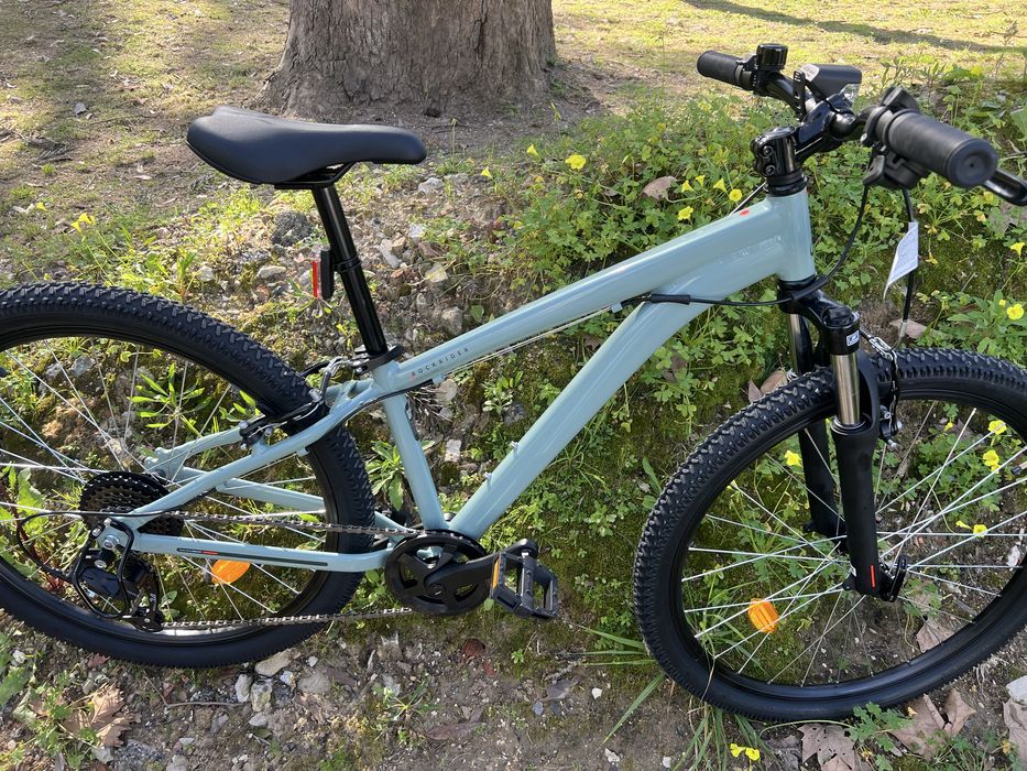 Bicicleta BTT Rockrider  Roda 26” 9-12 anos EXPL Caqui Verde Tropa