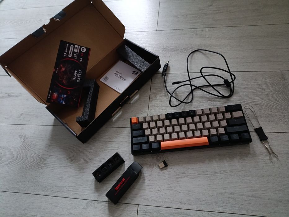 Klawiatura gamingowa Red Dragon Draconic Pro + przełączniki