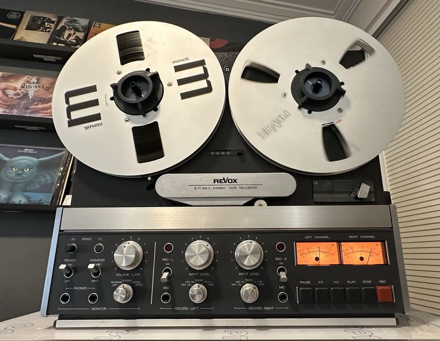 REVOX B77 MK II - Dual-Track Reel-to-Reel Tape Recorder/Player63824708075779123