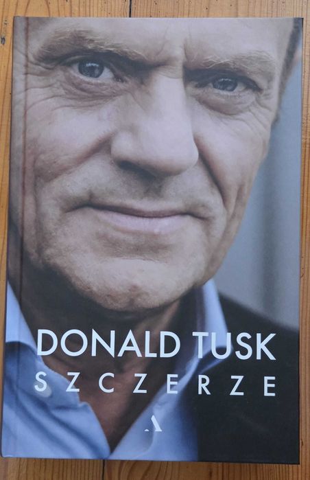 Książka z oryginalnym autografem Premiera RP Donalda Tuska