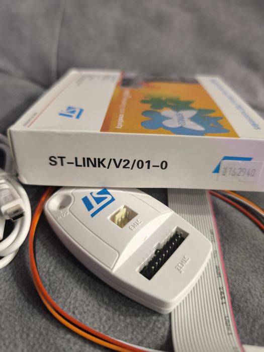 Программатор-отладчик ST-Link V2 / для STM8, STM32