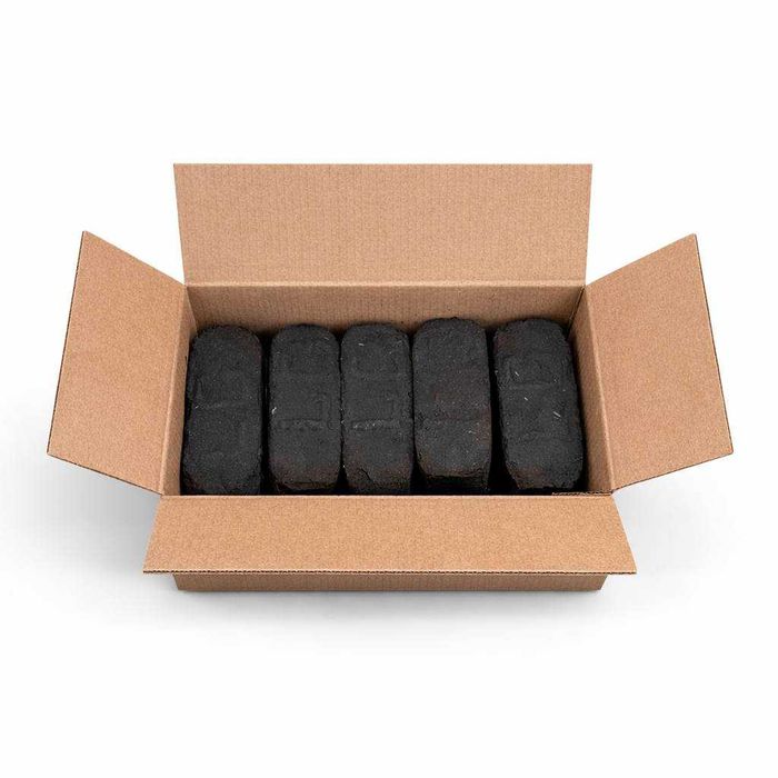 Торфобрикет у коробках