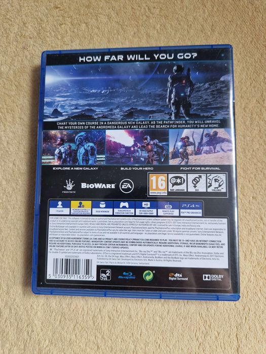 Mass Effect Andromeda Na Ps4 i Ps5
