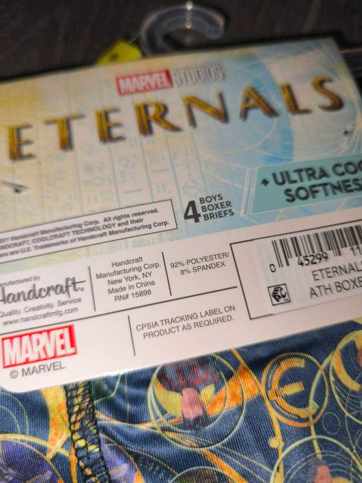 Комплект трусів хлоп'ячих (4 шт) розмір 8 MARVEL