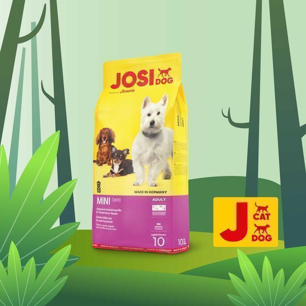 JosiDog Mini 10кг Корм для малих порід собак. ЙозіДог Міні