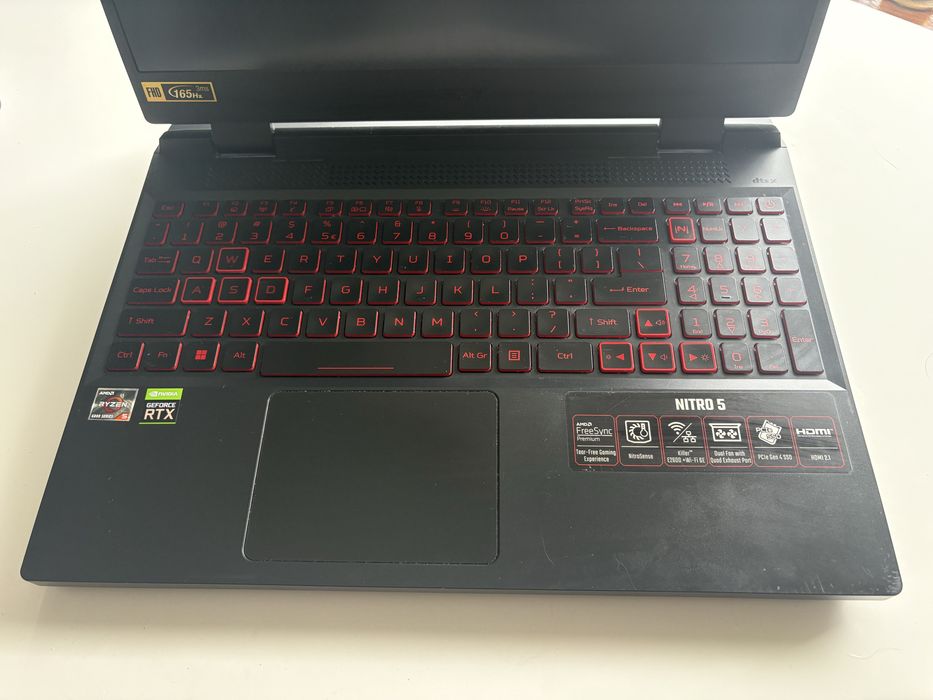 Acer nitro 5 an515-46 ryzen 5 6600H/16gb/3050ti 140w