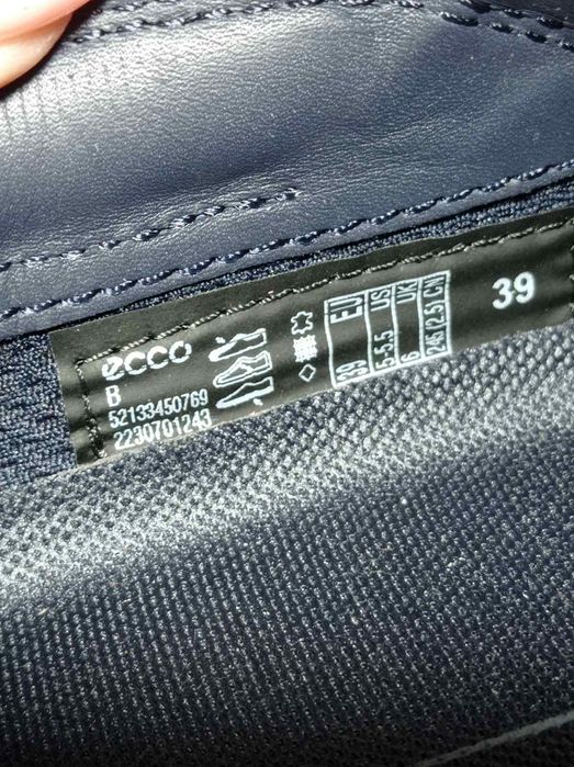 Сліпони шкіряні Ecco 39р.
