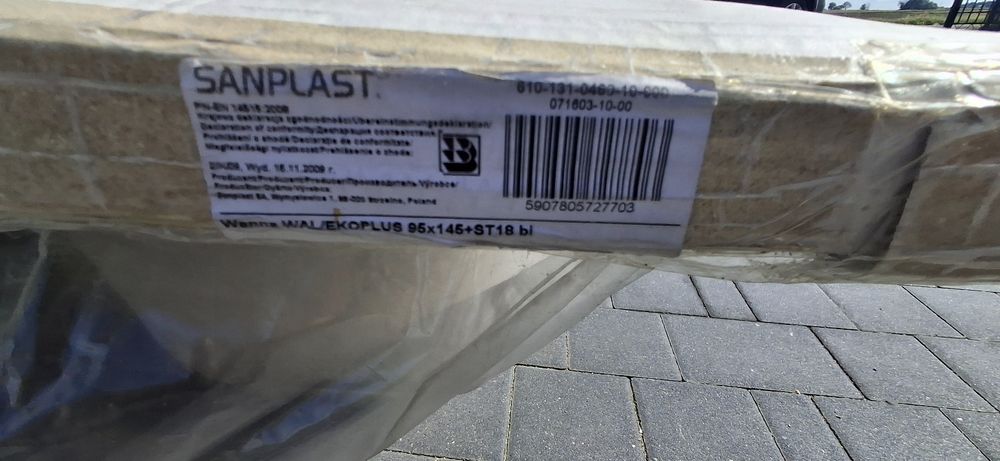 Wanna narozna Sanplast  95x145 St 18