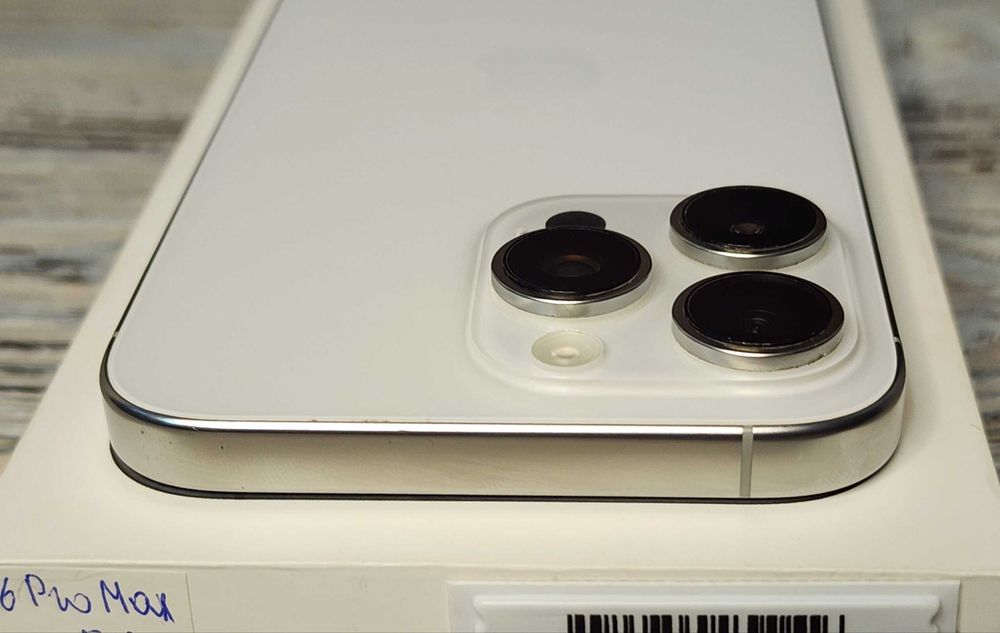 iPhone 16 Pro Max 512Gb Silver SIM | 1.099$ | Магазин Гарантия Emojie