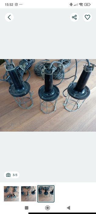 Lampa przemysłowa loft