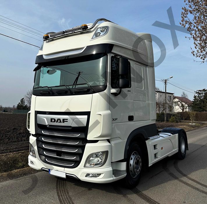 Orurowanie górne ze stali nierdzewnej Daf XF na całą kabinę