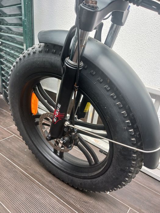 Bicicleta Elétrica Engwe EP2-PRO Preta + Extras (Saco 35L, Cadeado, Disco)