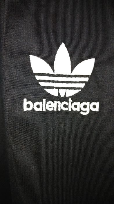 Balenciaga X Adidas Preta T-shirt