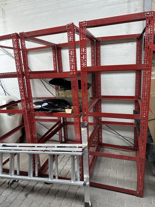 Regały metalowe mocne 102x72x201