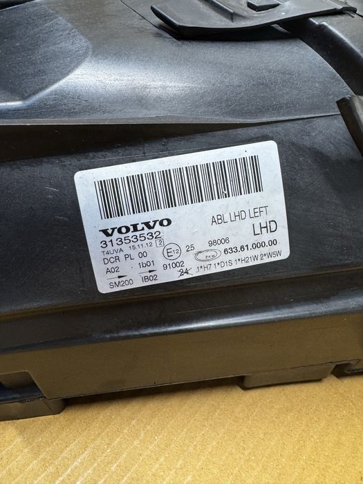 Lampa,reflektor xenon skretny volvo v70,s80,xc70  31353,532