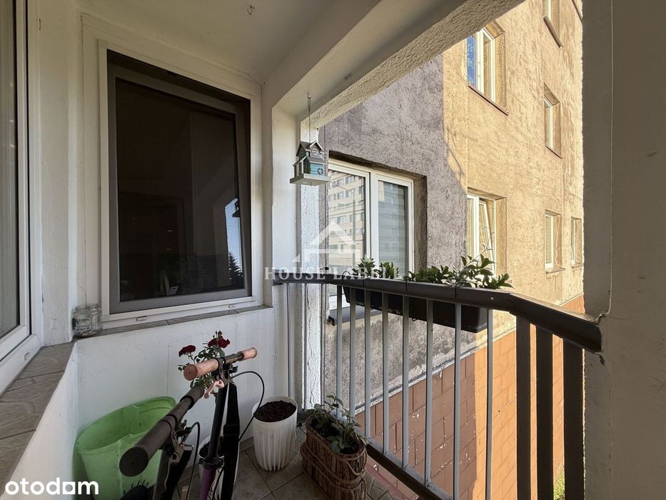Przytulne mieszkanie na I piętrze, 3 pokoje + balkon