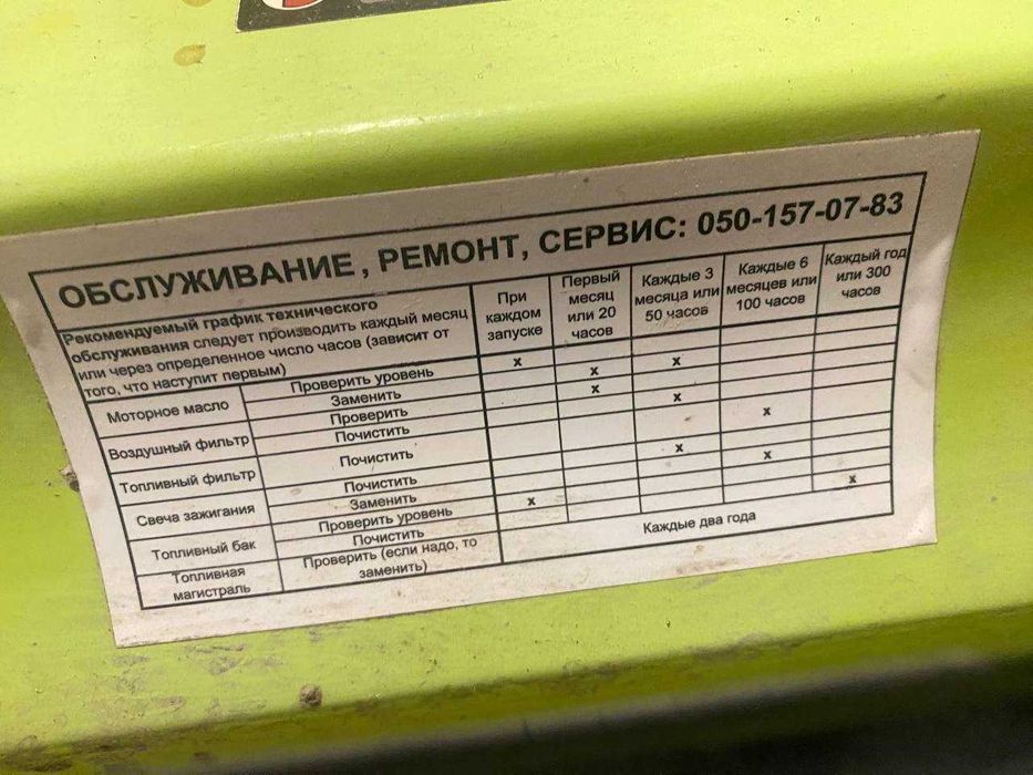 Інверторний генератор у робочому стані