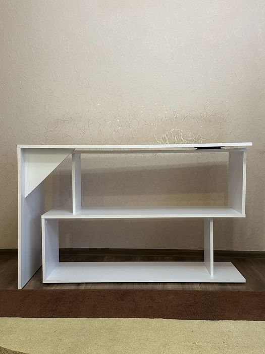 Стіл-трансформер білий