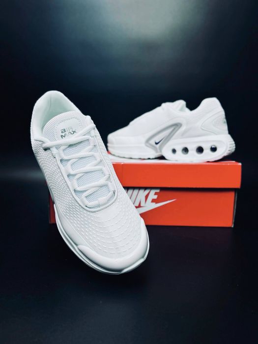 Білосніжні nike dn plus•чоловічі кросовки найк•літнє взуття чоловіче