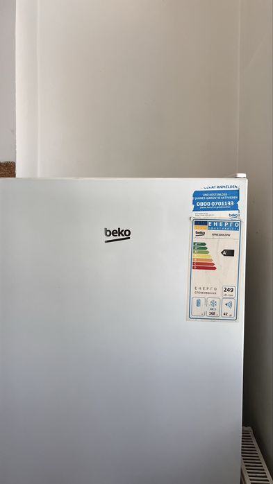 Морозильна камера beko 168л