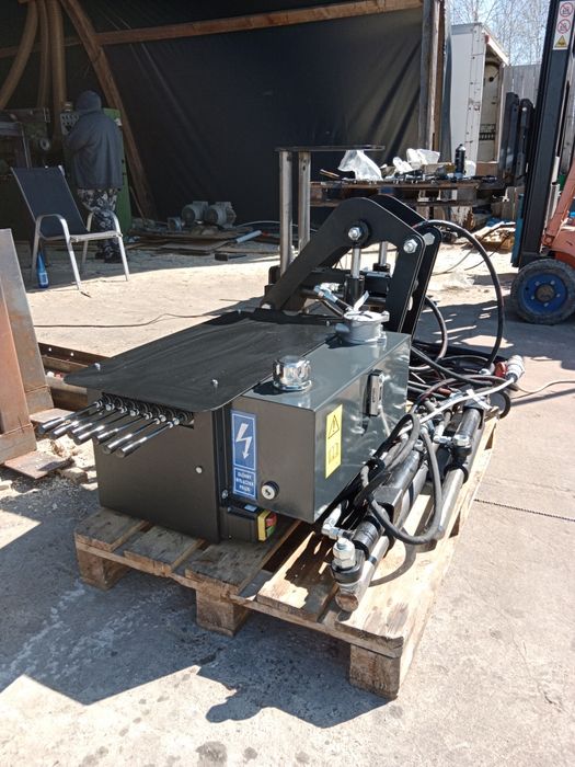 Hydraulika traka taśmowego docisk oporniki agregat