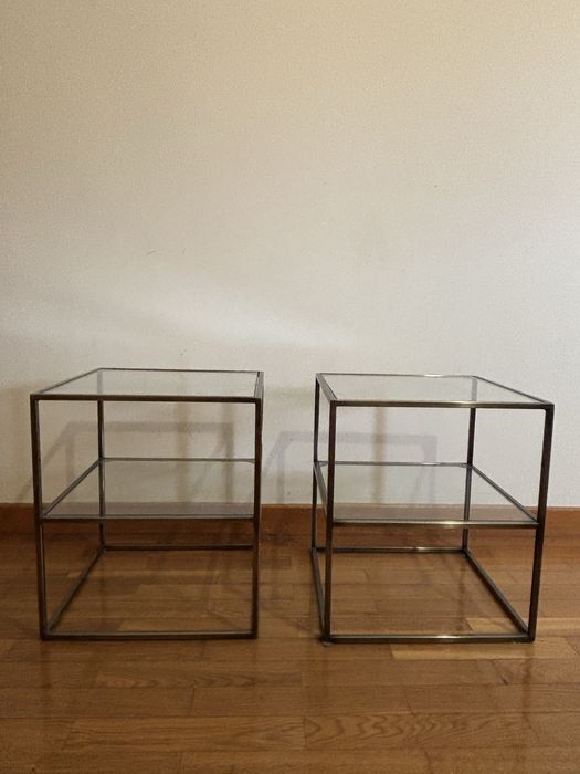 Duas mesas de cabeceira La Redoute