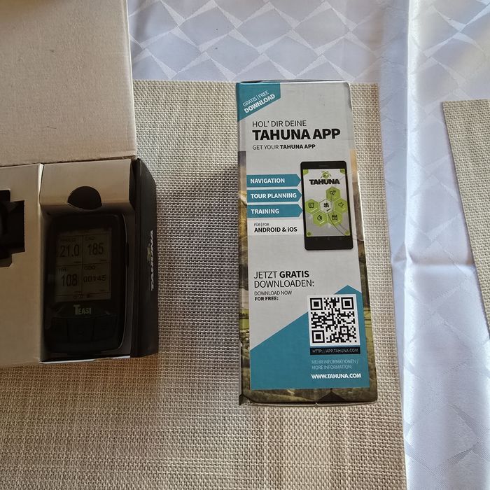 Licznik rowerowy z nawigacją   TAHUNA CONNECT