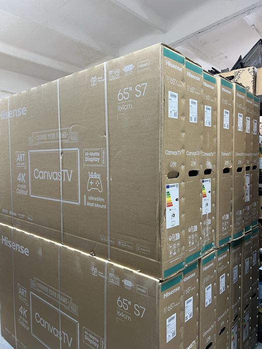 ТОП Телевізор Hisense 65S7NAU 4К QLED 144гц