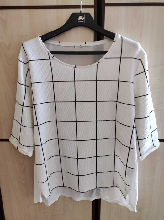 Elegancka bluzka damska Reserved rozmiar L rękaw 3/4