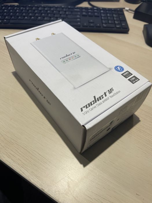 Nowa Stacja  Bazowa Acces Point UBIQUITI  ROCKET-M5
