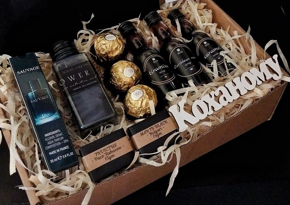 Готовий подарунковий набір для чоловіка — стильний, універсальний