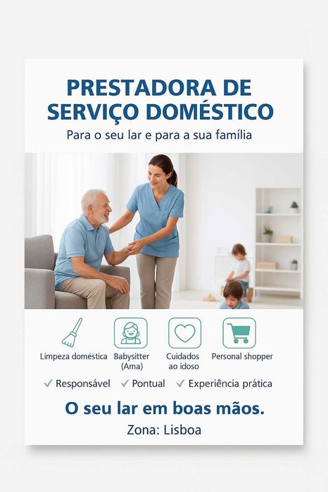 Prestadora de serviços domésticos