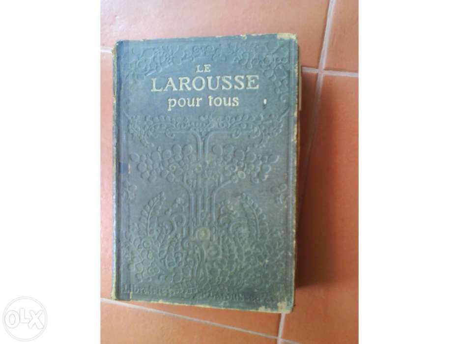 enciclopédia Larousse (francesa) Livros antigos/Coleccionador -