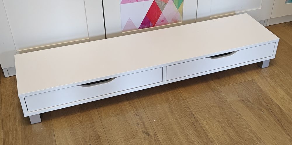 Szafka płaska pod monitor. Na biurko . IKEA EKBY ALEX